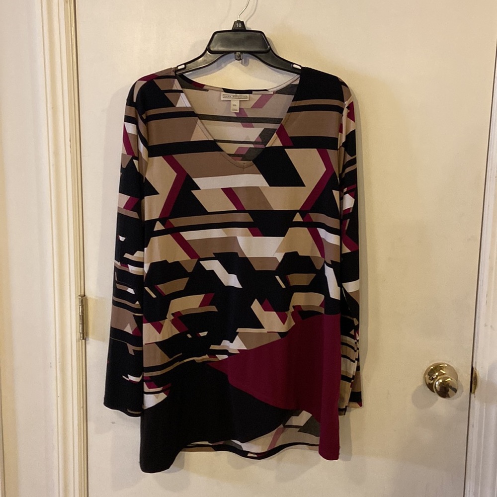 Asymmetric blouse